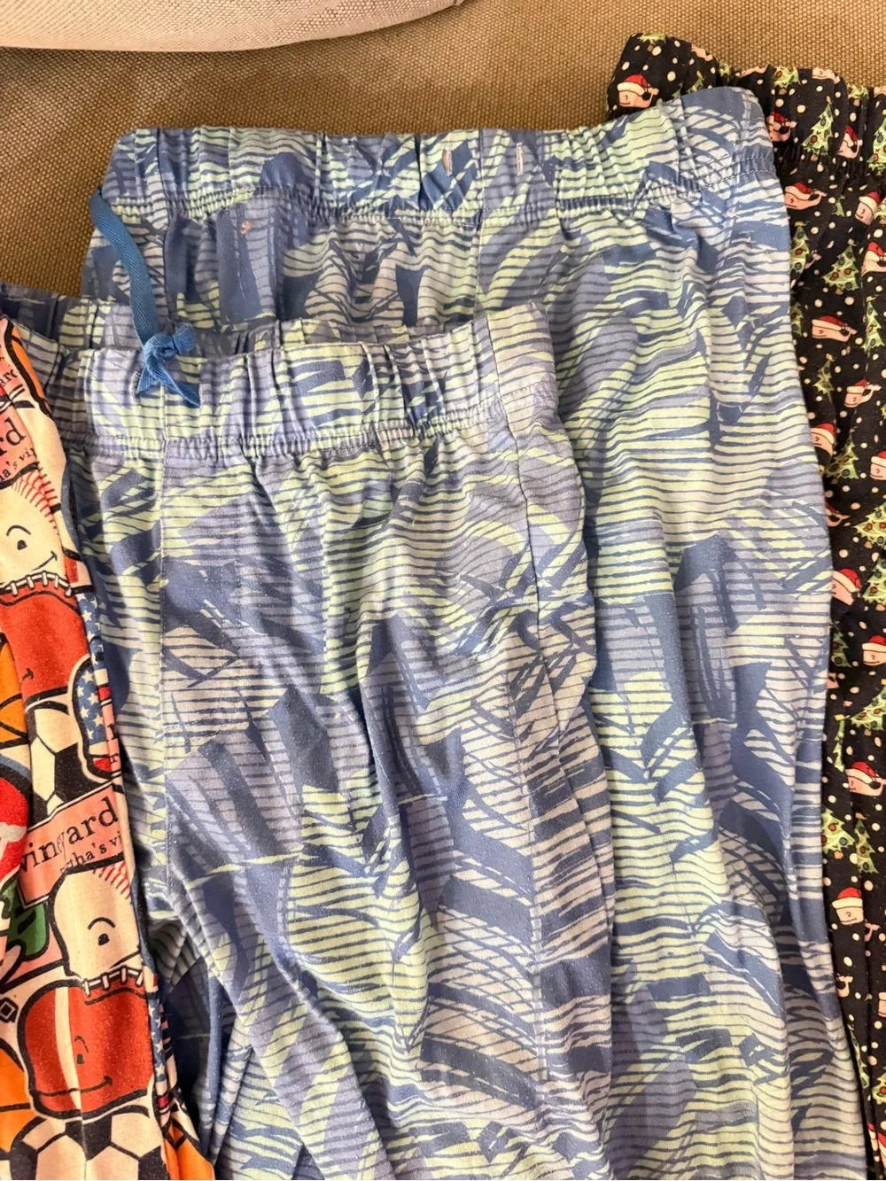 Five pairs boys S (8-10) Vineyard Vines pajama pants